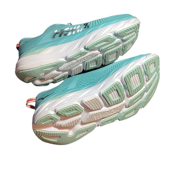 Hoka One One Bondi 7 Running Shoes Teal Aqua Women’s 8.5 Perfect shoes - Picture 7 of 7